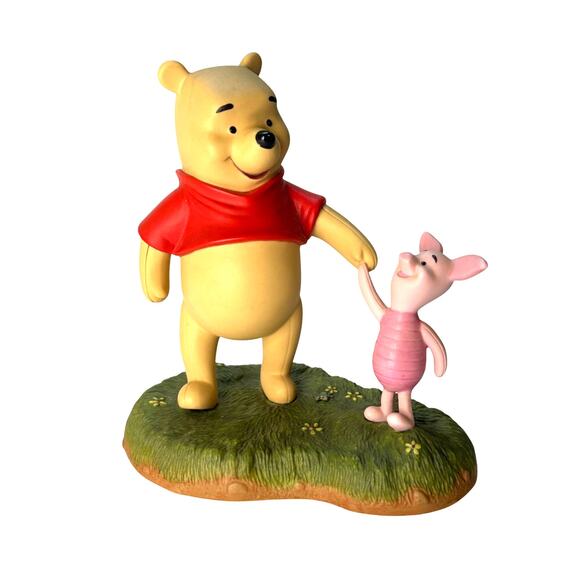 Disney Pooh and Friends Porcelain Figurine- Let's Wander and Wonder Together - Picture 1 of 6